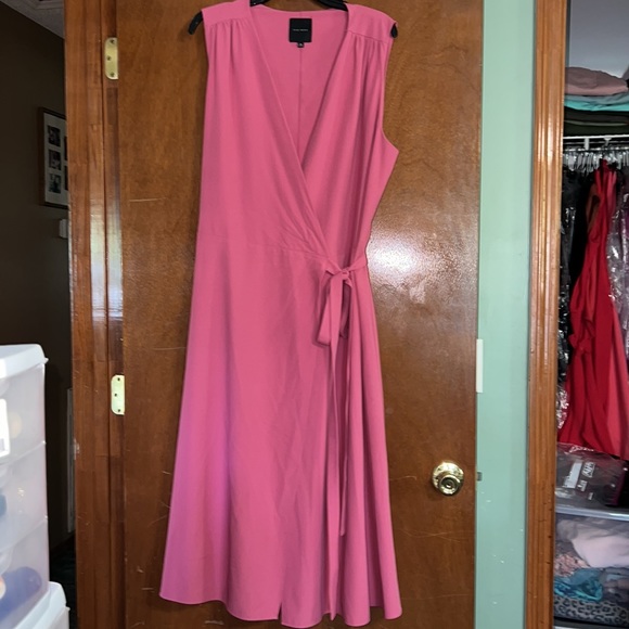 Mauve Wrap Dress - Picture 2 of 6